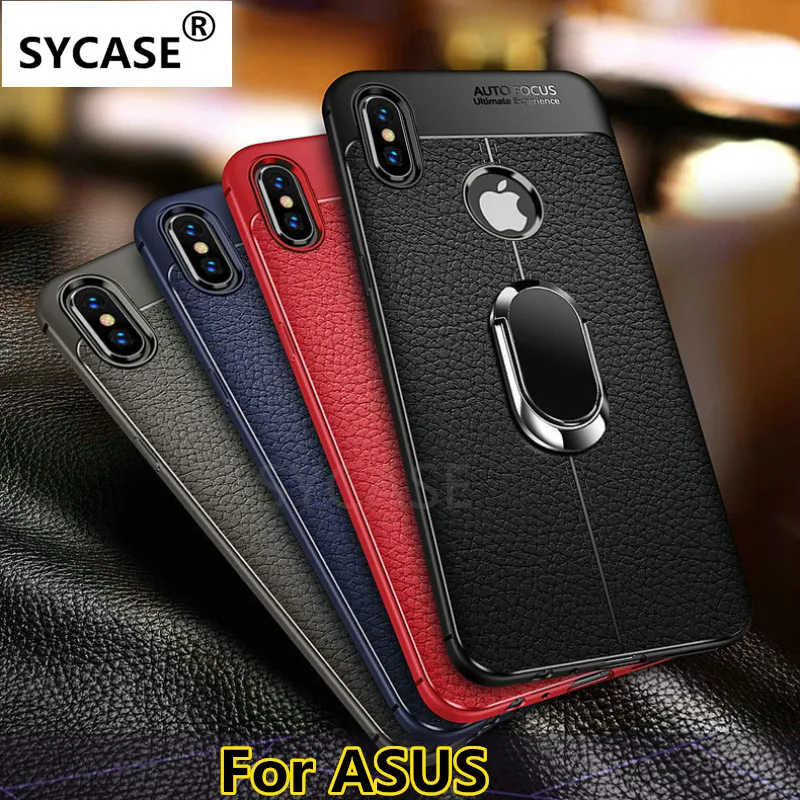 SY чехол для ASUS ZA ZB ZC ZD ZE ZS 554 552 553 501 570 555 550 551 600 620 601 KL чехол из мягкого ТПУ с личи шаблон кожаный чехол для телефона