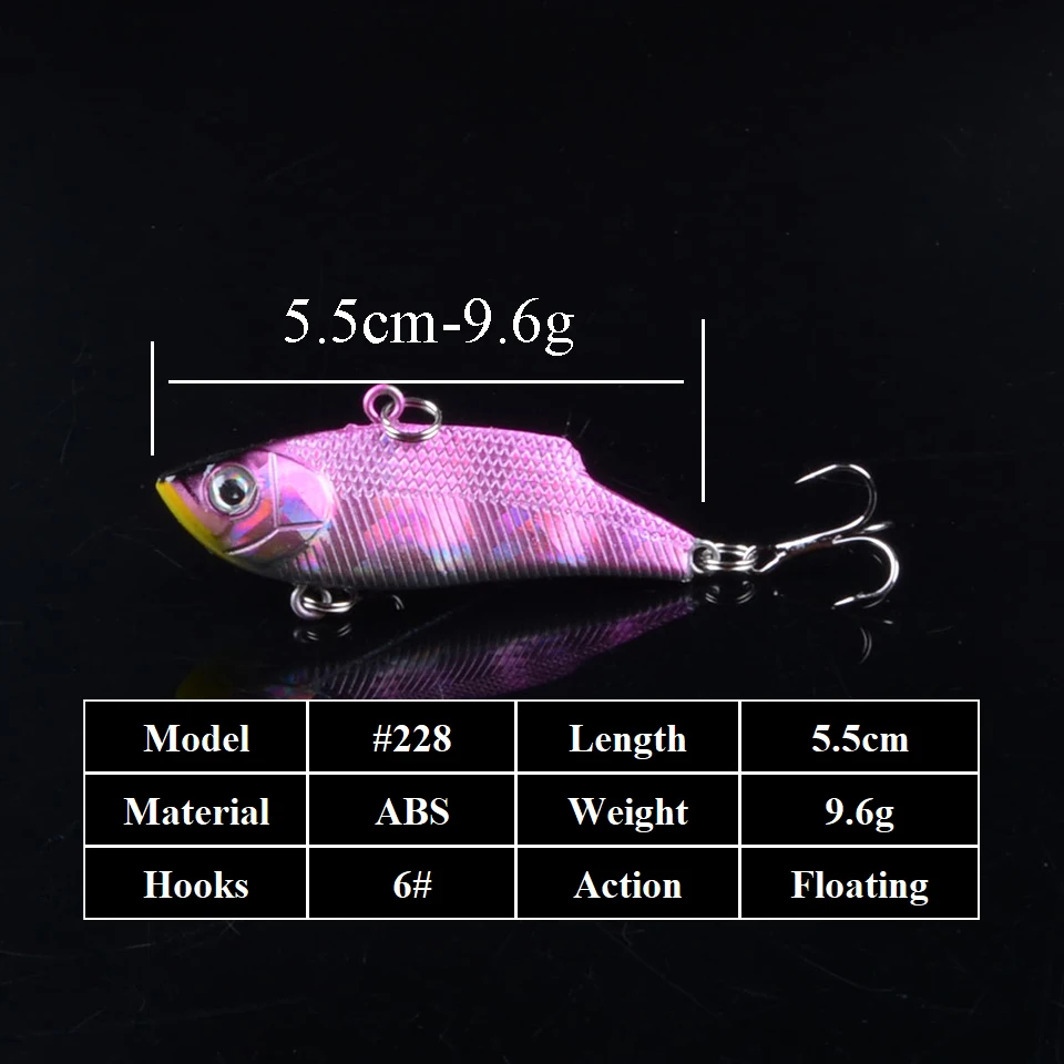 Воблеры Topwater 1 шт. 5 см 9 6 г приманка для рыбной ловли жесткая в виде гольяна 2