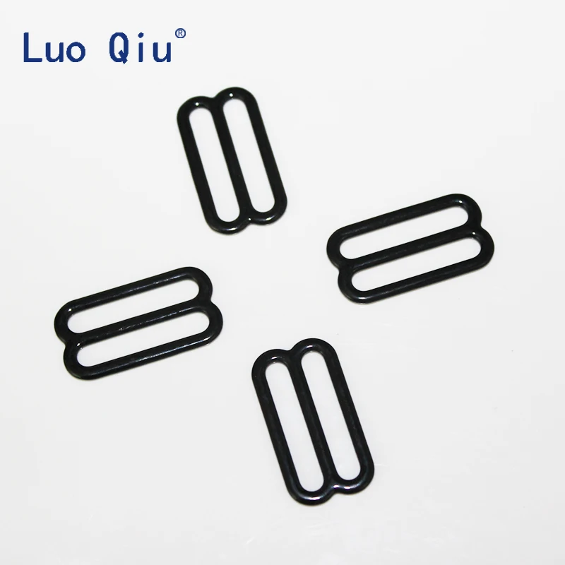 Черный бюстгальтер Luo Qiu (50 шт./лот) 8 нижнее белье металлическая и пластиковая