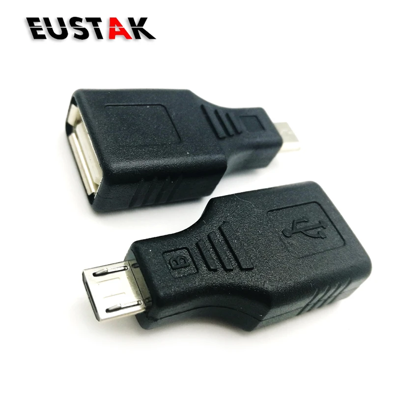 Eustak микро USB папа к Женский OTG адаптер для мобильного телефона планшета
