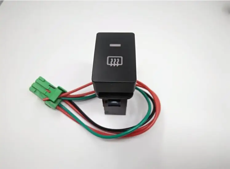 Heating switch Противотуманный светильник, переключатель отопления, противотуманная фара, светодиодный светильник дневного света, радиолокационный переключатель для Honda Fit 14-18 лет, переоборудование, светильник, переключатель - Цвет: Heating switch
