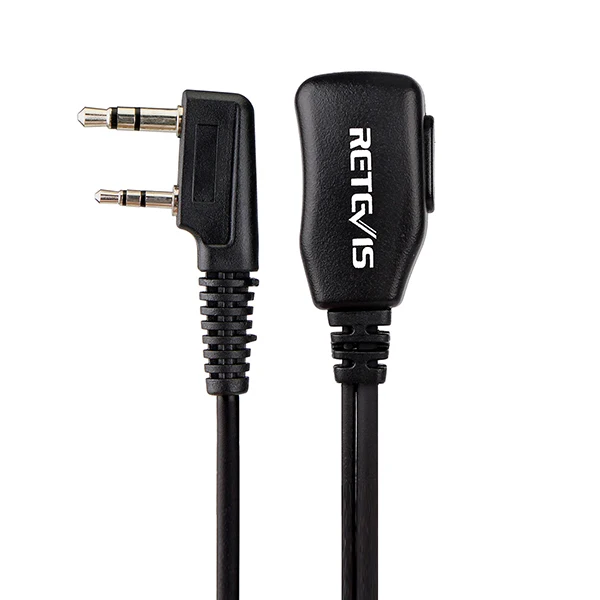 Retevis PTT MIC портативная рация с наушниками гарнитура для KENWOOD BAOFENG UV-5R BF-888s Retevis H777 RT22 TYT HYT Walkie Talkie C9003A