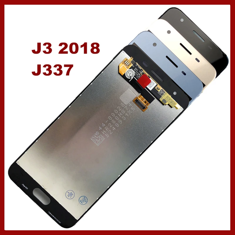 Протестированный рабочий дисплей для Samsung Galaxy J3 2018 J337 J337P J337T J337V SM ЖК кодирующий