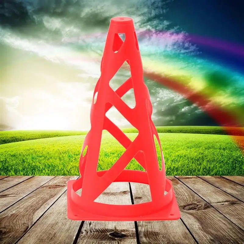 6 шт. складная пластиковая тренировка выносливости спортивные конусы