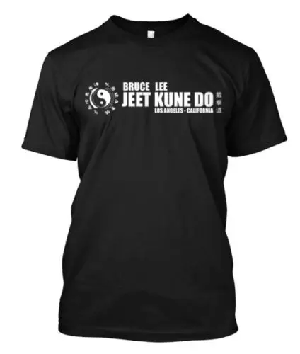 Новая мужская футболка модная 2019 Jeet Kune Do Martial Arts Брюс Ли JKD Custom Мужская