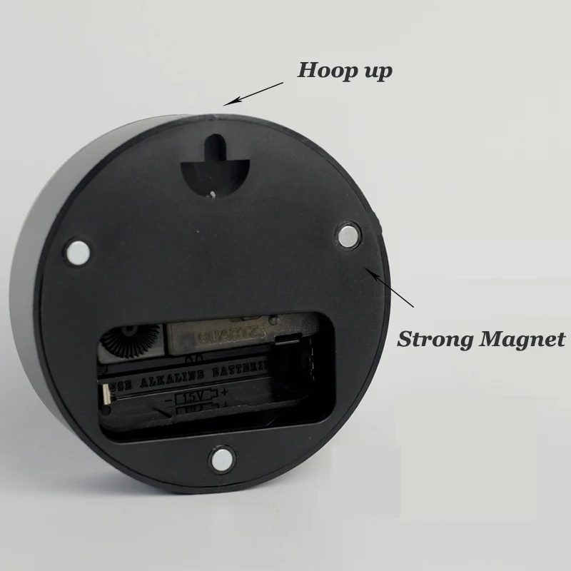 Современный дизайнер Микки Мышь 3D настенные часы пустой магнит на холодильник