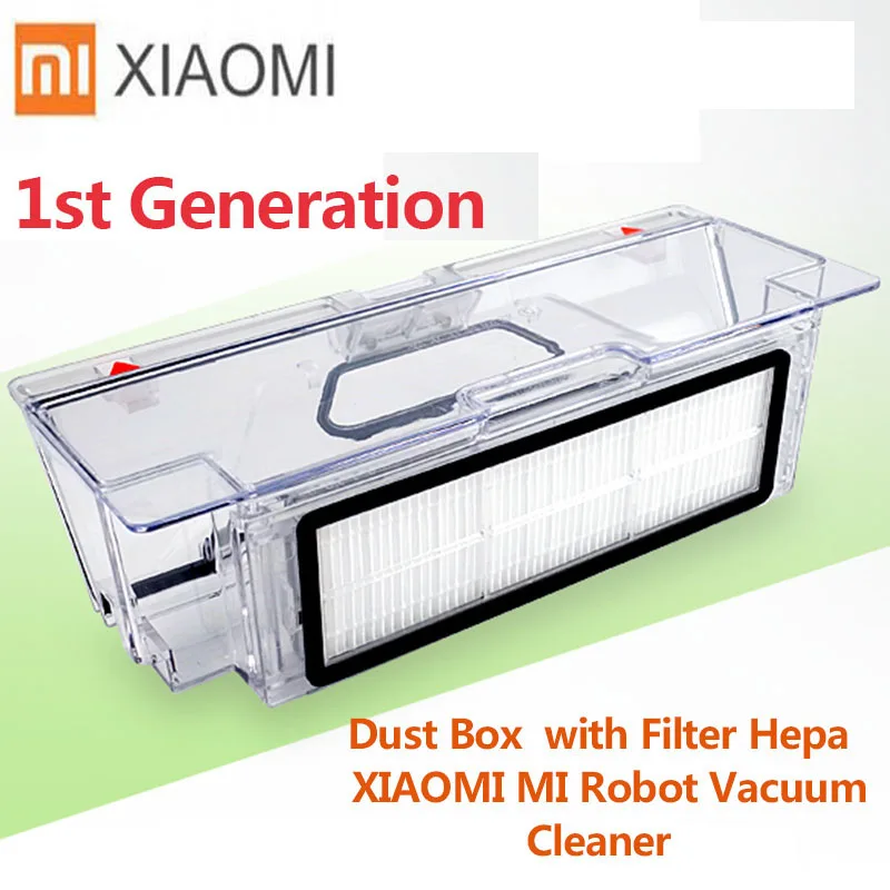 Пылесборник Hepa фильтр запасные части для Xiaomi Mi робот пылесос пылесборник коробка с HEPA фильтром