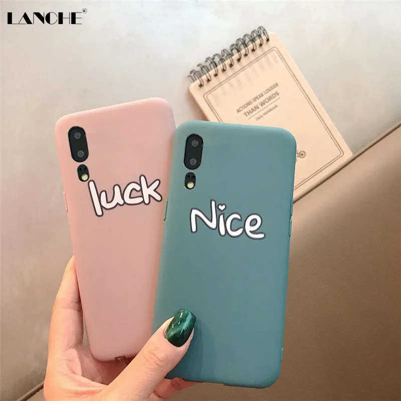 Чехол для телефона LANCHE Couples Huawei Mate 10 P20 Pro P10 чехол Honor 9 V9 V10 Мягкий силиконовый с