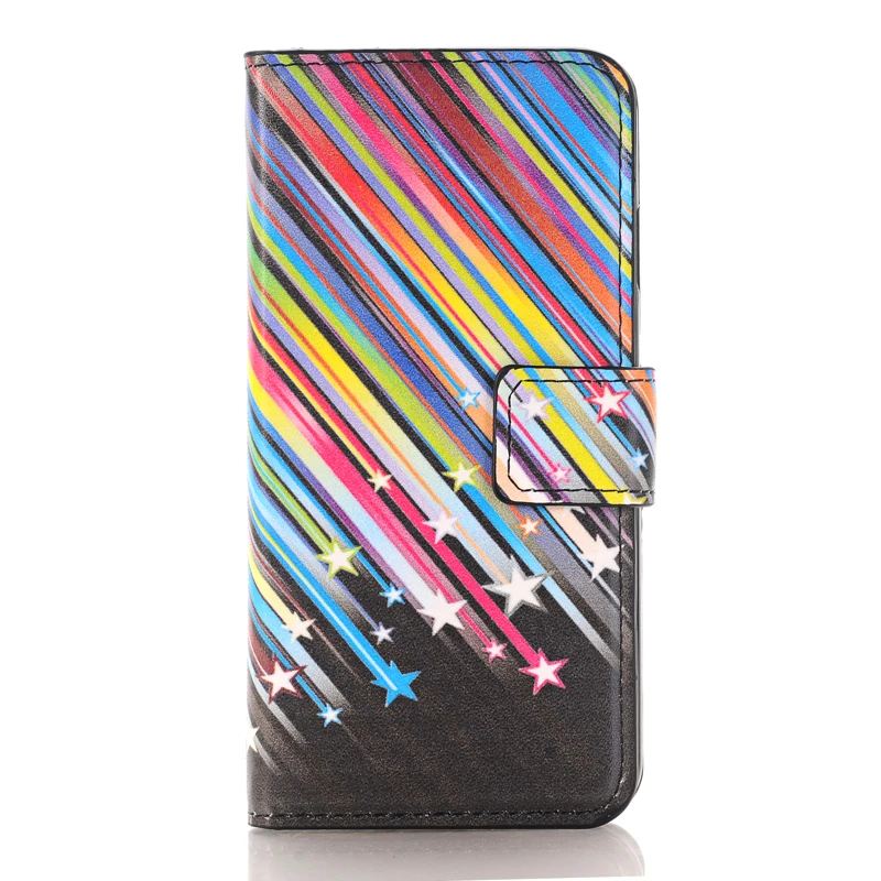meteor Для huawei Ascend P8 P9 LITE MATE 8 S G7 G8 Y3 Y5 II Y5C Y6 5X541 625 635 чехол для телефона из искусственной кожи с изображением флага звезды окрашенный Чехол-книжка - Цвет: meteor
