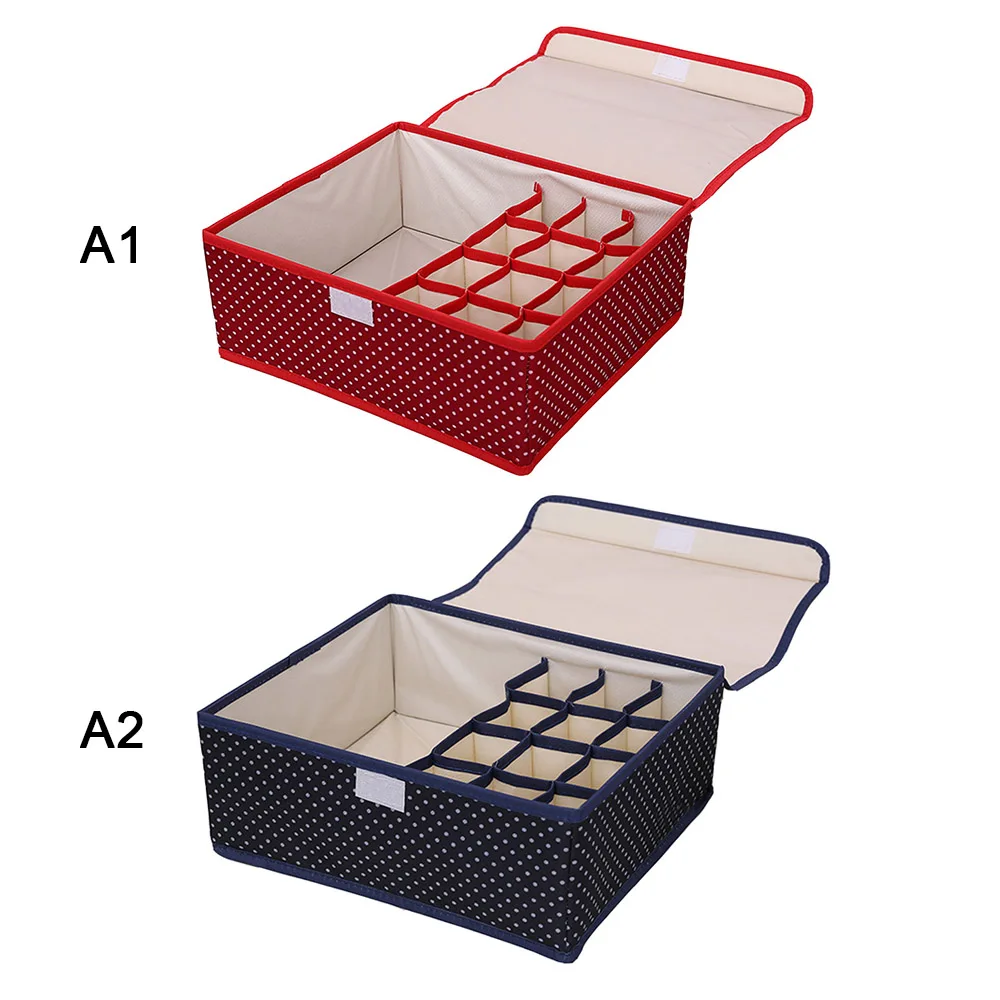 2 в 1 складная коробка для хранения нижнего белья бюстгальтер органайзер носков