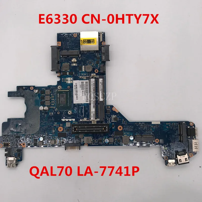 Бесплатная доставка Для материнской платы ноутбука E6330 фотография 0 HTY7X QAL70 SR0MW