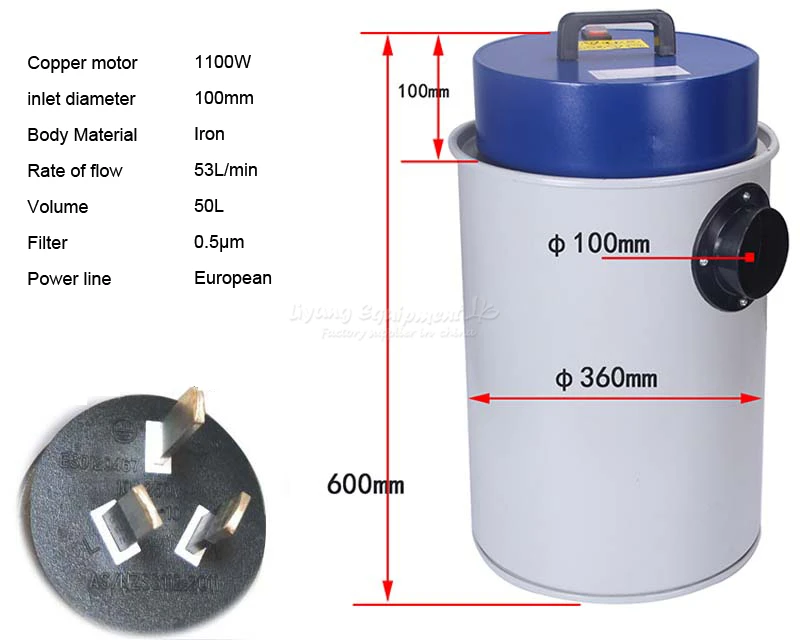 Пылесос для деревообработки пылесборник деревообрабатывающего станка с ЧПУ |