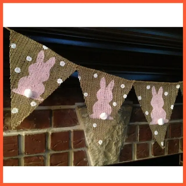 Новый розовый кролик с низом в горошек горячий на день рождения украшения для