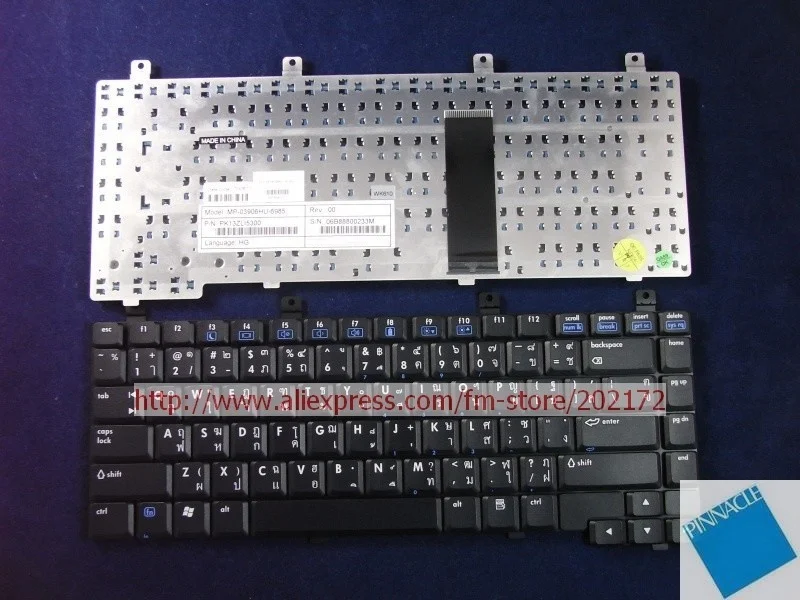 

Совершенно новая черная клавиатура для ноутбука 393568-211 PK13ZLI5300 для HP Compaq nx6115 nx6125 серии (Венгрия) 100% совместимая с США