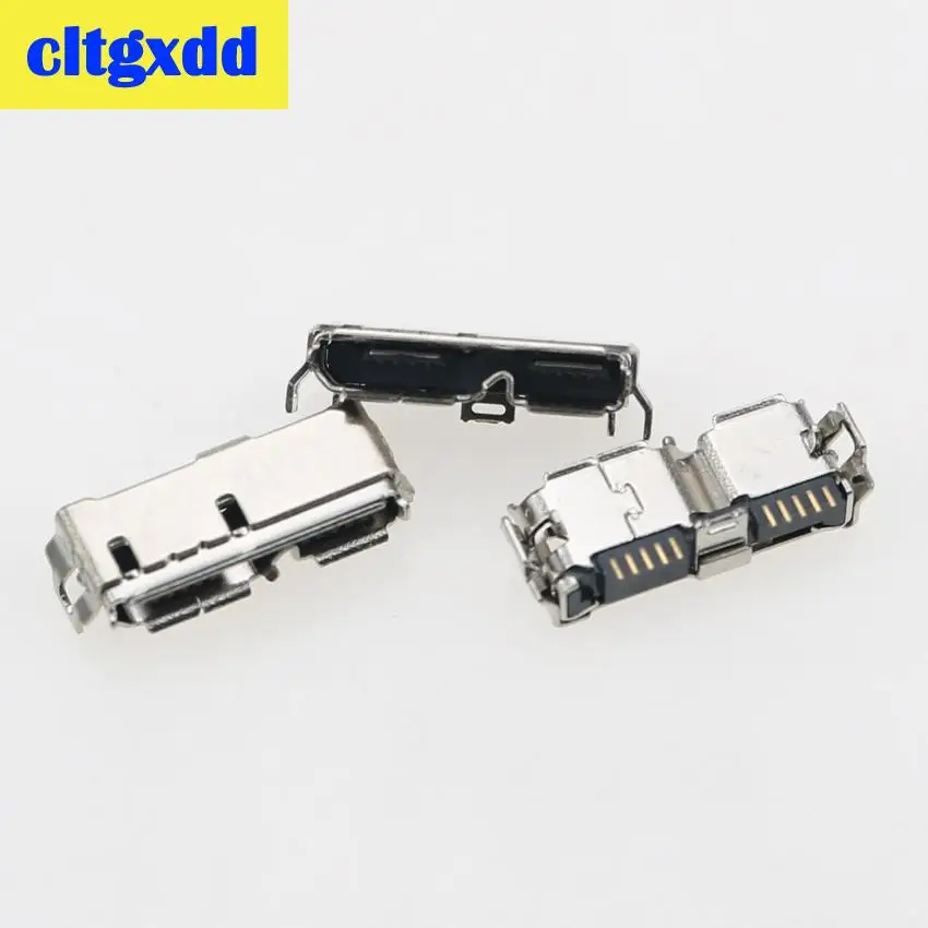 Cltgxdd 2 шт. Micro USB 3 0 B Тип DIP гнездо 10pin разъем для мобильных жестких дисков интерфейса