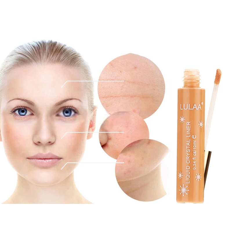 1 шт. жидкий консилер контроль жирности шрамов акне покрытие гладкие глаза лица