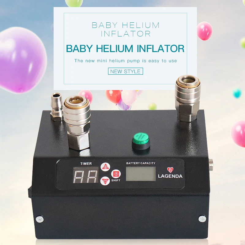 B352 Baby Helium Inflator Time и количественный выход воздуха маленький простой в