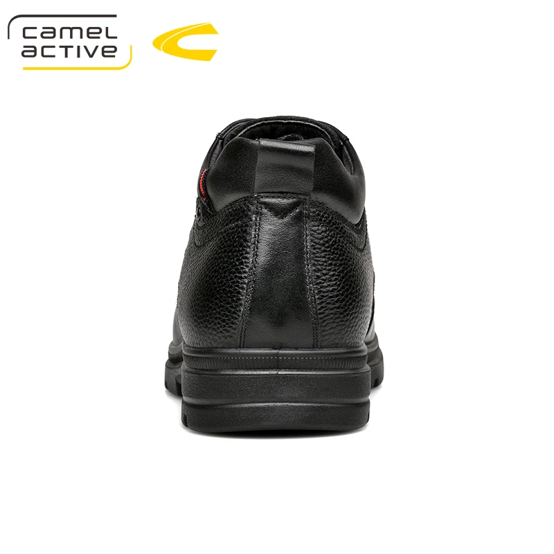 Camel Active/новые зимние мужские ботинки из натуральной кожи высокого качества на