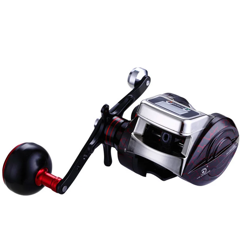 YUYU Рыболовная катушка для заброса приманки в метре 6 3: 1 цифровая полностью