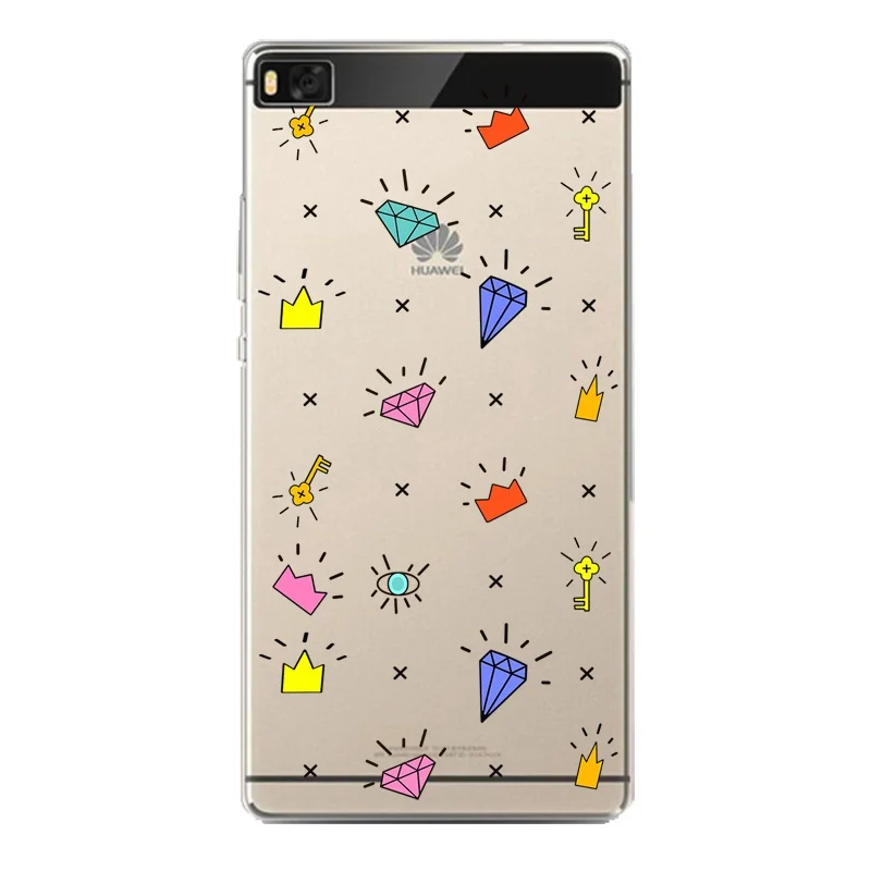 Мягкий прозрачный чехол для телефона из ТПУ с изображением леса huawei P10plus P8 P9lite honor