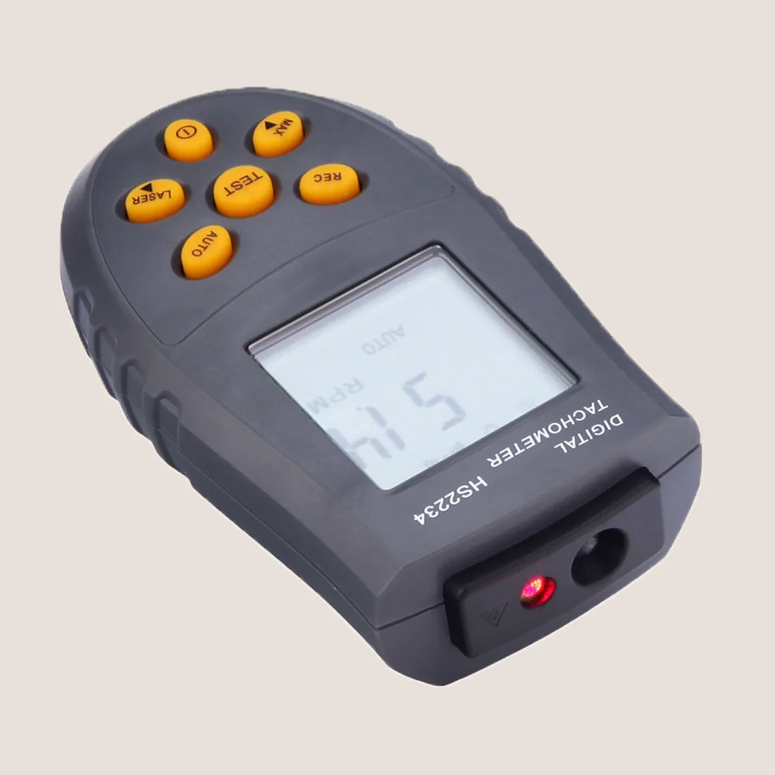 Новый 1 шт. измеритель скорости вращения лазерный тахометр цифровой фото LCD RPM