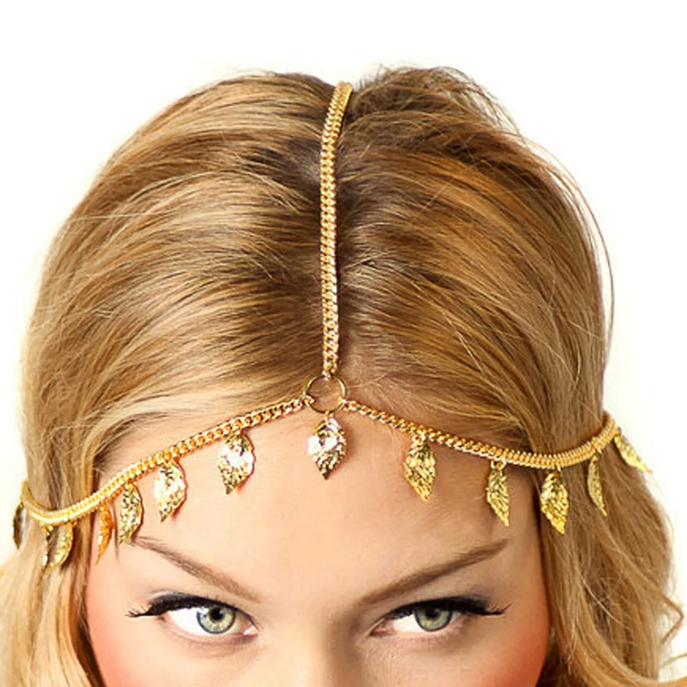 Романтическая Свадебная Тиара Индийский Сплава Год Сбора Винограда Кисточкой