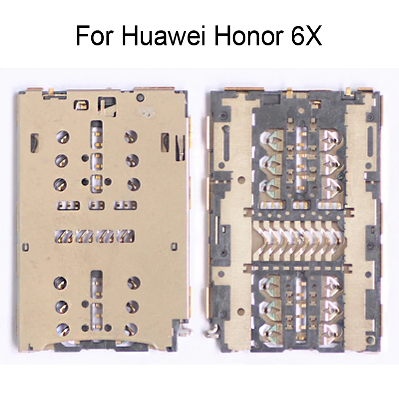 Оригинальный новый держатель для гнезда SIM-карты Huawei Honor 6X слот