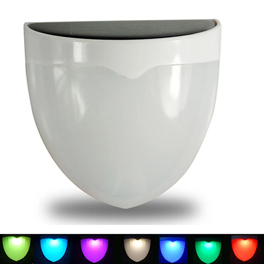 Солнечный наружный забор водонепроницаемый настенный декоративный светильник