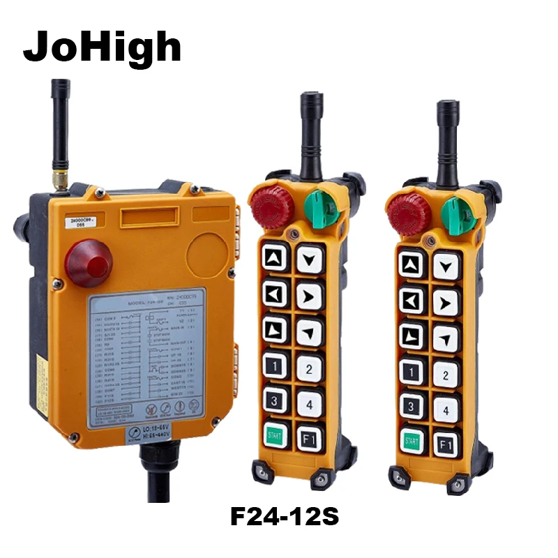 JoHigh F24-12S односкоростной 12-канальный беспроводной кран с дистанционным