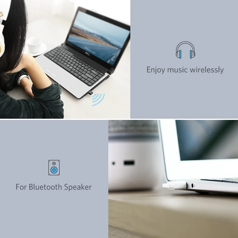 Ugreen USB Bluetooth приемник передатчик 4,0 адаптер ключ aptx Беспроводной наушников ПК музыкальный приемник Bluetooth аудио адаптер