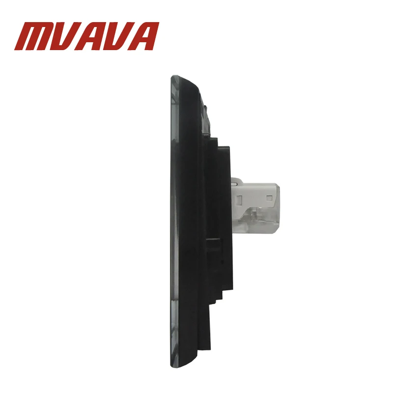 MVAVA Шампань стеклянная панель Телефон и стена под телевизор розетка тел ТВ