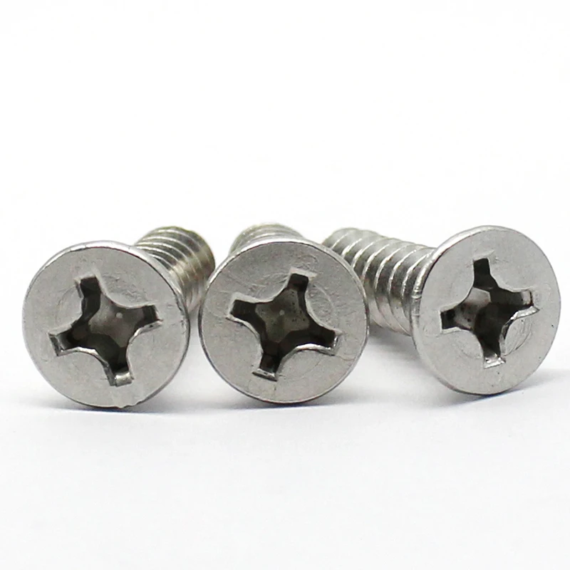 Нержавеющая сталь 410 материал поперечная потайная головка самонарезающее сверло