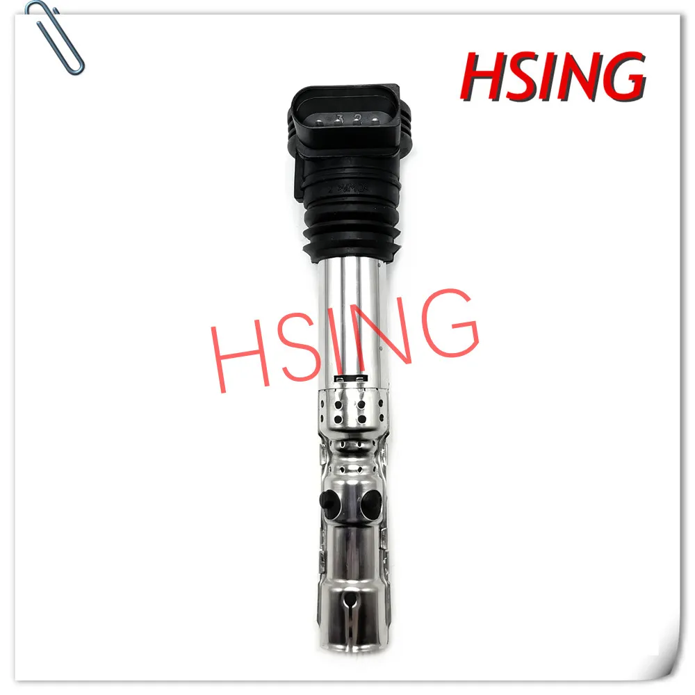 HSINGYE совершенно новая катушка зажигания # 06B905115R подходит для VW Beetle Golf Jetta Passat Audi A4/A6
