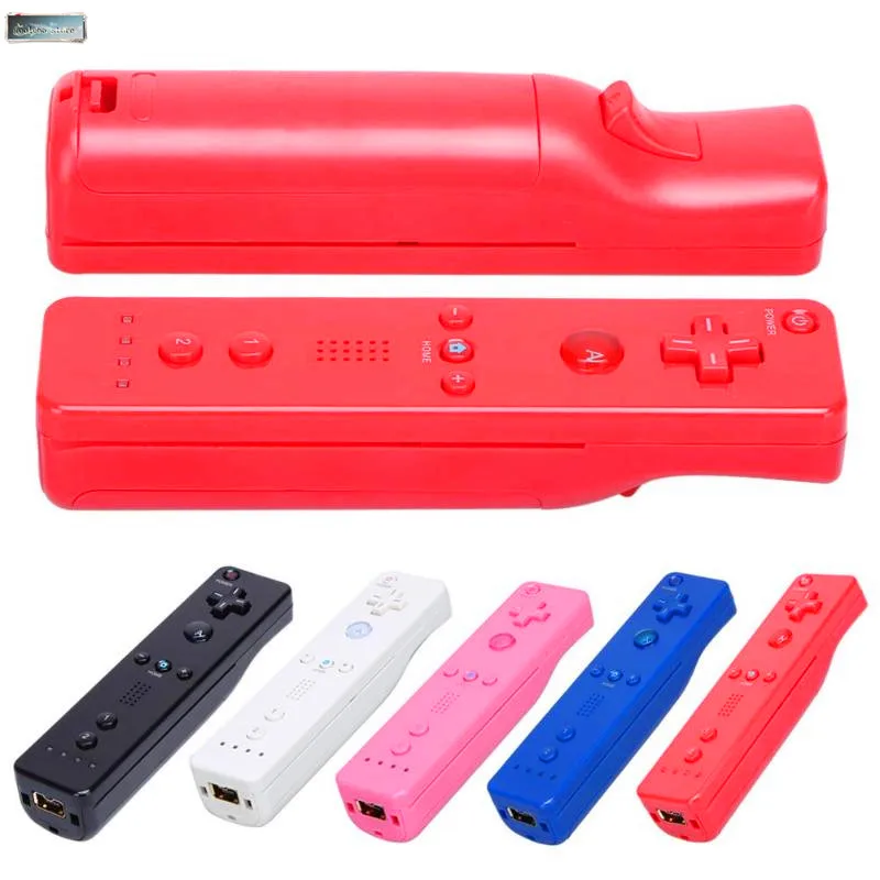 Wireless Gamepad With Silicone Case for Wii Remote Controller For Nintend Game Joystick without Motion Plu | Электроника