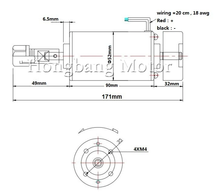 DC12-48V 0.3kw мотор шпинделя ER11 патрон CNC 300 Вт мотор шпинделя+ 52 мм кронштейн+ регулятор скорости питания для DIY CNC