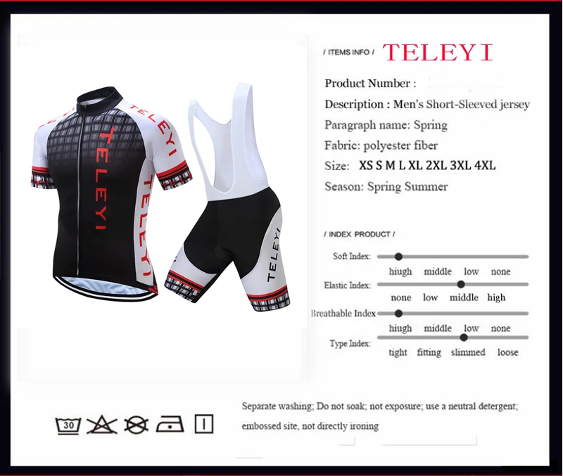 TELEYI Pro Team, велосипедное снаряжение, Мужская велосипедная одежда, мужская велосипедная Джерси, комплекты одежды для горного велосипеда, одежда для Майо