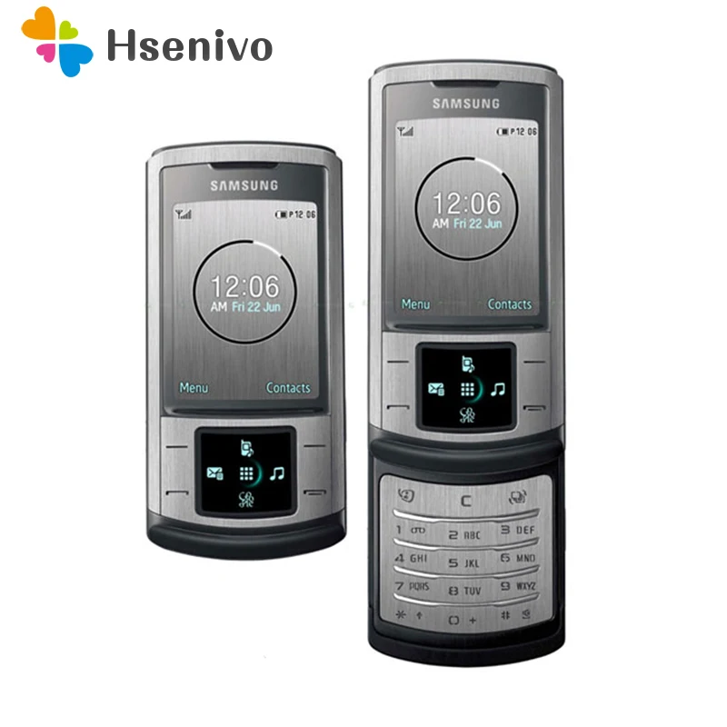 U900 разблокированный Samsung U900 Soul GSM 2MP слайдер для камеры Восстановленный мобильный телефон Восстановленный
