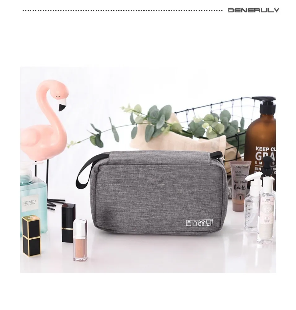 Travel Cosmetic Make Up Bag Makeup Organizer Waterproof Big Bag Kuferek Na Kosmetyki Makeup Woman Maletin Maquillaje Kit New