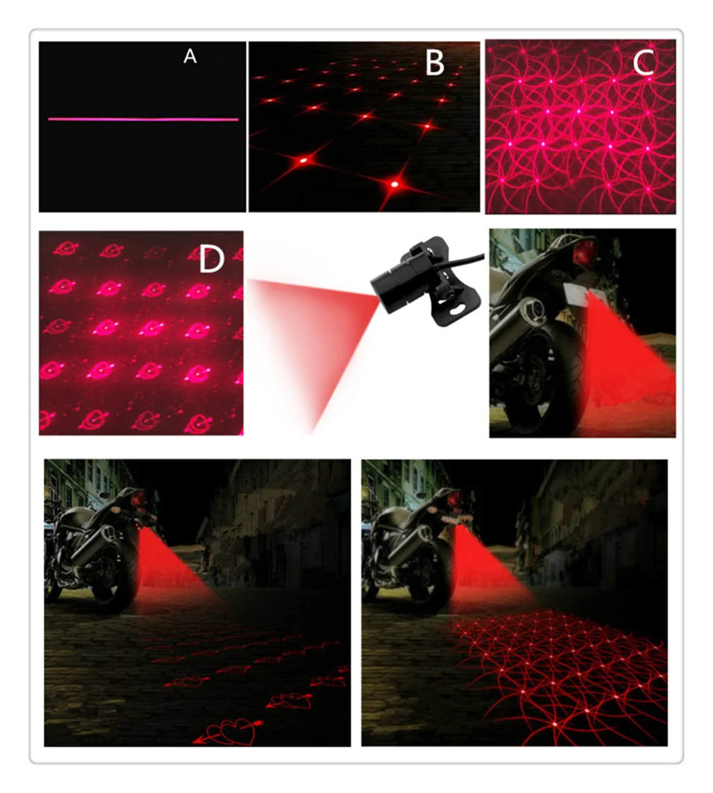 

Universal Personality Light LED Motorcycle Laser Fog Light for SUZUKI RM85 RM125 250 RMZ250 RMZ450 RMX250R S DRZ400R