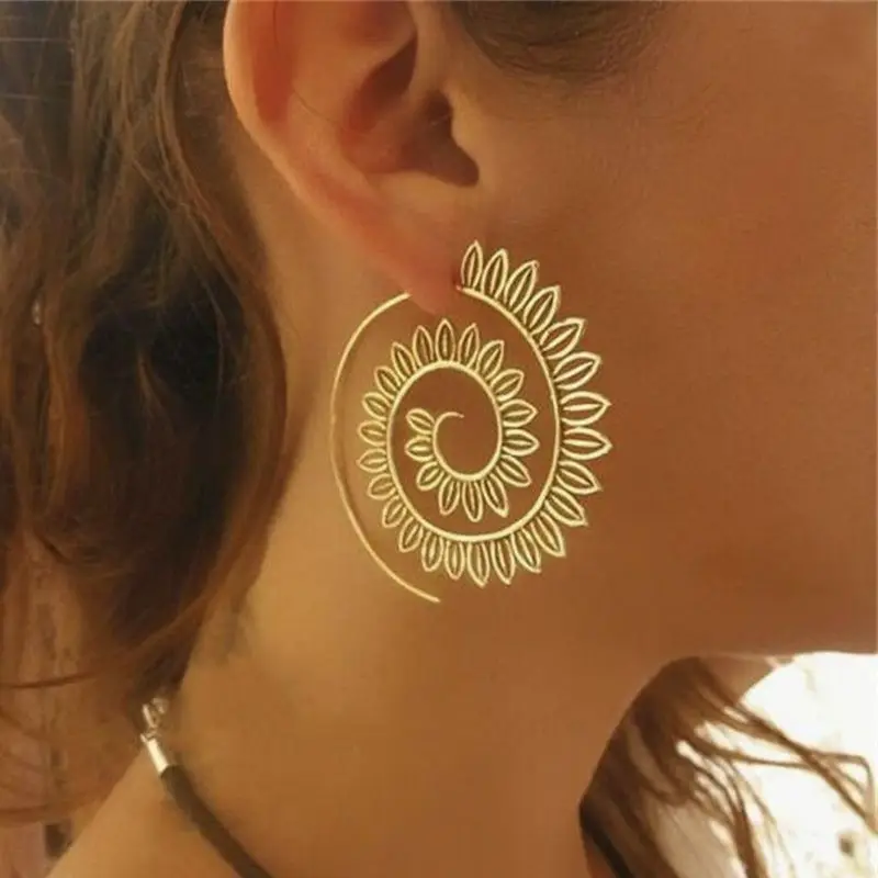 Новые винтажные богемные серьги для женщин модные свадьбы украшения подарок