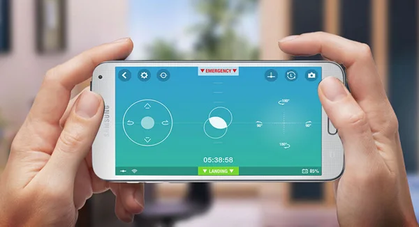 Оригинальный квадрокоптер Parrot MiniDrones Rolling Spider управляемый iPhone / iPad Android|ipad rj45|ipad