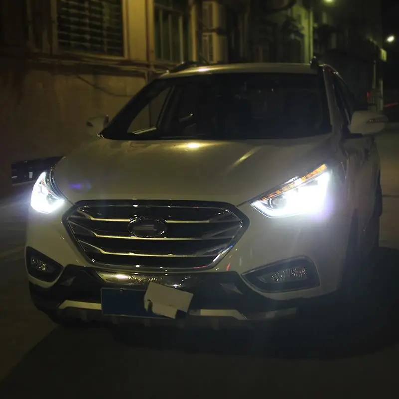DEL # дневная ходовая лампа Drl Neblineros Para авто боковые поворотные сигнальные огни в