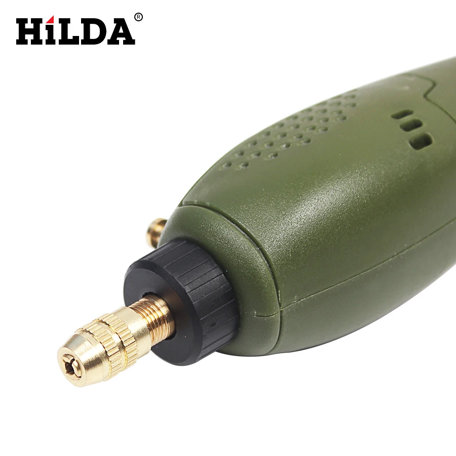 HILDA 12 В DC мини шлифовальный инструмент для Dremel электрический набор аксессуаров