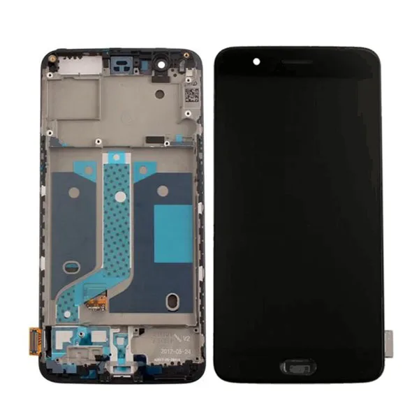 Для Oneplus 5 (A5000) /для 5T (A5010) ЖК-дисплей + сенсорный экран в сборе с рамкой лентой