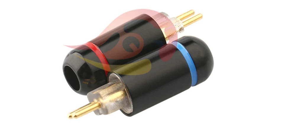 1 пара аудио разъем адаптер для наушников 2Pin разъем для IE8 IE8I IE80 DIY HiFi наушники аудио кабель 0,78 мм металлический разъем соединения