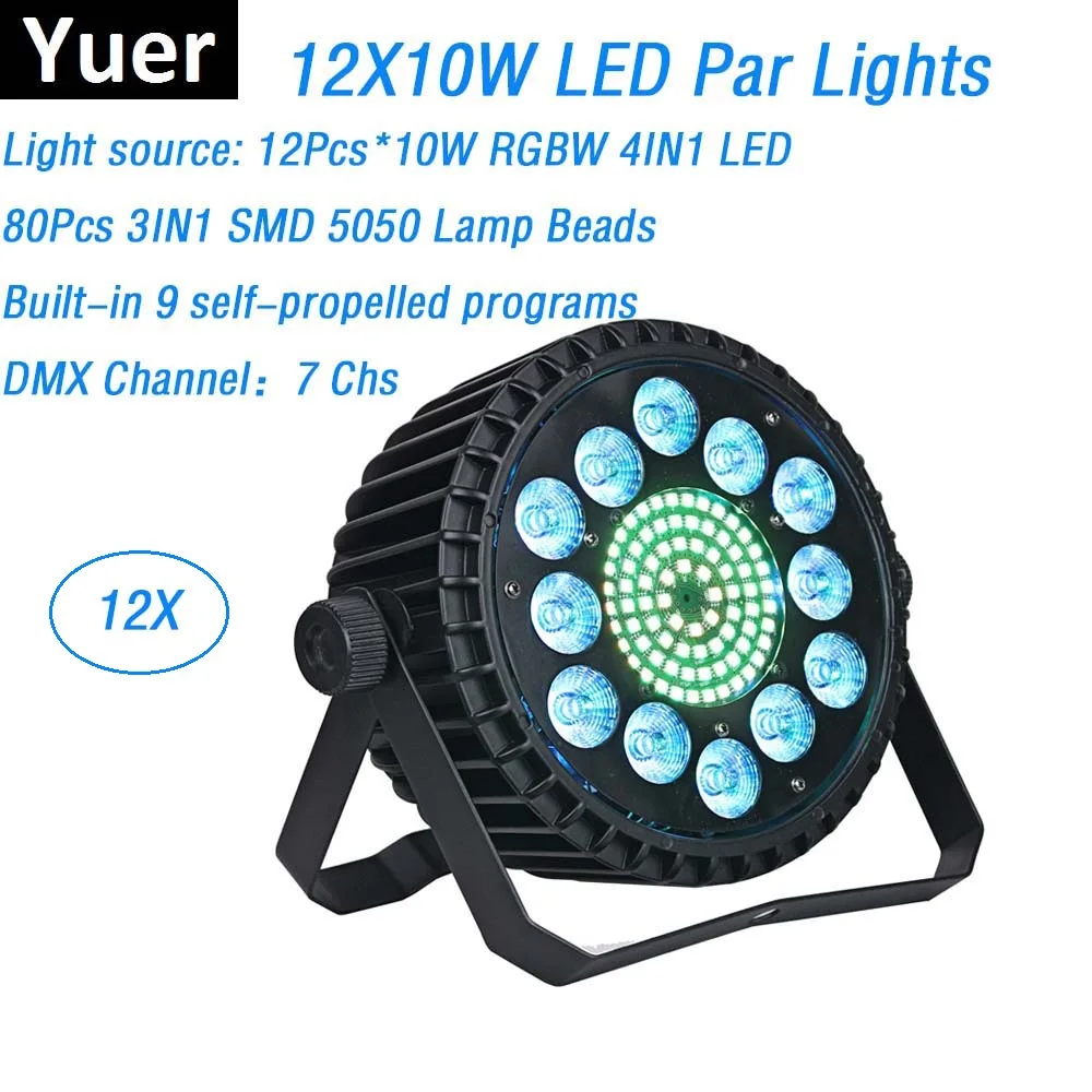

12xlot LED Par огни 12X10W RGBW светодиодные сценические огни DMX Par огни для дискотеки Dj лазерный проектор светодиодные лампы для вечеринок Бесплатная ...