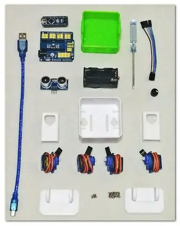 

Otto Robot For Arduino Nano Robotics Open Source DIY Maker Kit Obstacle Avoidance 3D Printer Graphical Programming Bluetooth