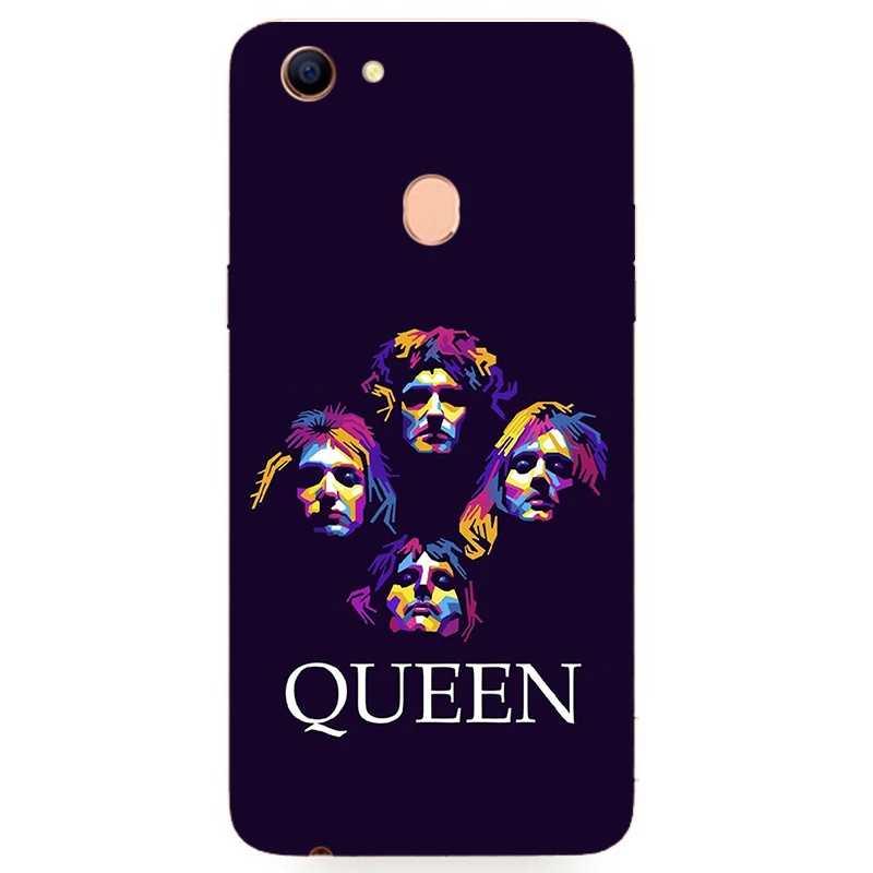 Freddie Mercury силиконовый чехол для Oppo F1 F1s F5 F7 Youth Plus A1 A3 A15 A15s A75 A75t A3s A39 A57 A59 A71 A79 A83