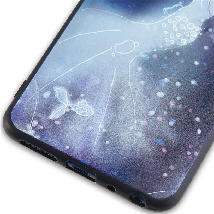Чехол HEMASOLY для Xiaomi Mi 8 SE силиконовый чехол A1 A2 5C 5X6X6 Plus Note 2 3D рельефный телефона |