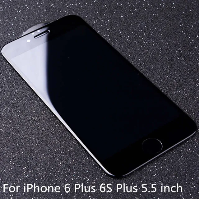 5D(3nd Gen 3D 2nd Gen 4D) полноэкранное покрытие из закаленного стекла для iPhone 6 6S 7 7 Plus NFH чехол с защитной пленкой для экрана на 4," 5,5" - Цвет: Black For 6 6S Plus